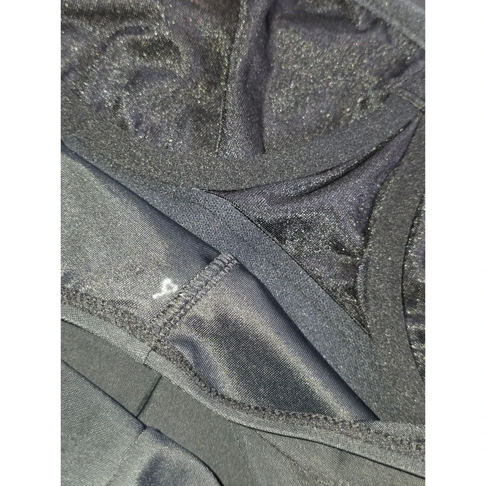 Kirkland Signature By Miraclesuit Women's Swim Bathing Suit Black  Floral Sz 6